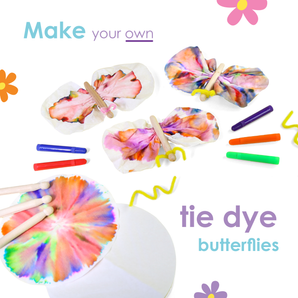 Tie Dye Butterfly