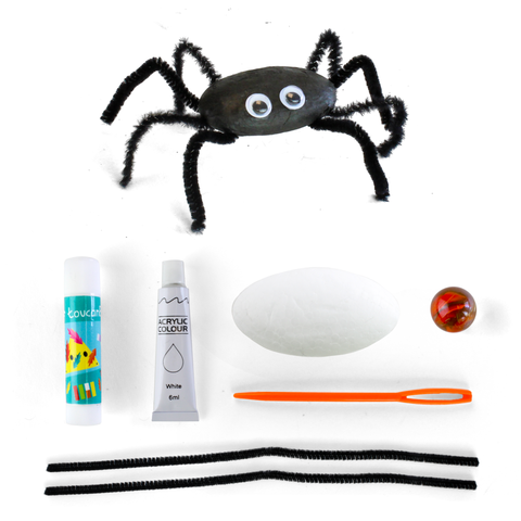 Spooky Silly Spider & Marble Web